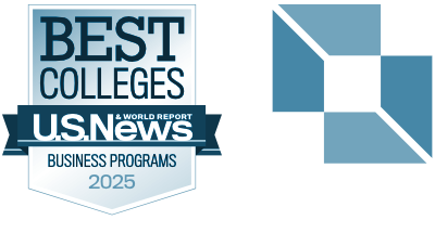 Best Colleges - U.S. News & World Report logo and AACSB Accredited Logo